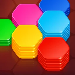 Hexa Stack: Color Sort Puzzle icon